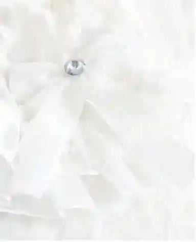 Vestitino da cerimonia per cani bianco con ricamo "Frozen" by Dog Moda