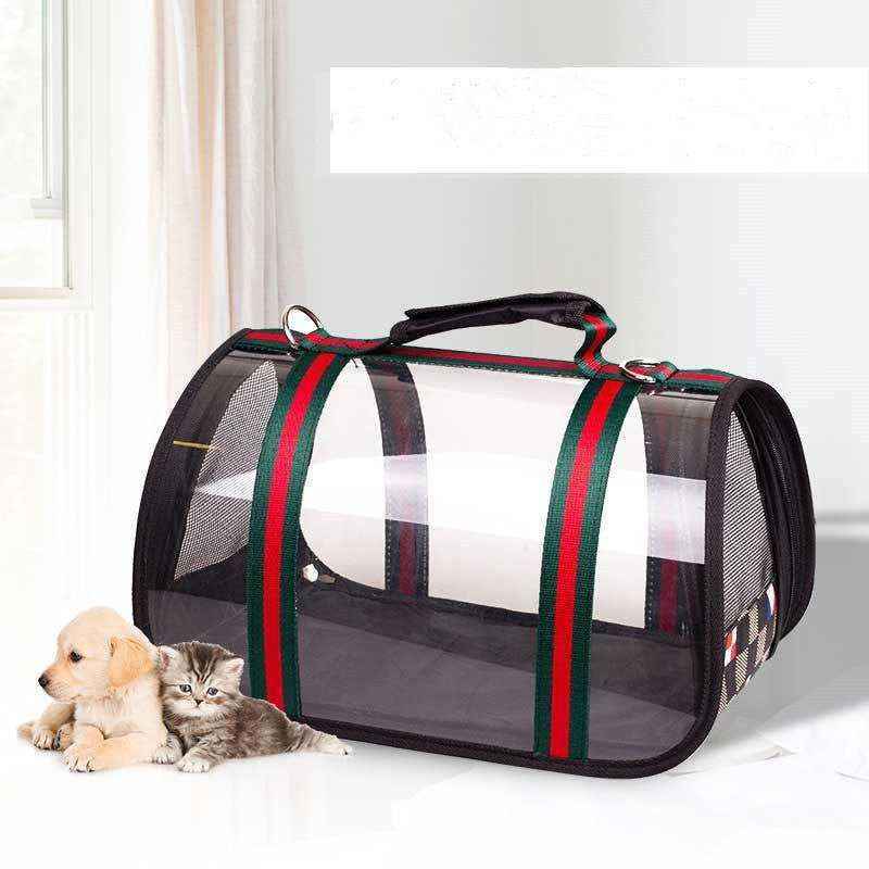 Trasportino Trasparente per Cani e Gatti - Comfort e Controllo durante il Viaggio by Dog Moda