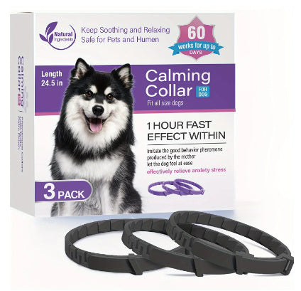 Natural Calming Collar Pet Soothing Calming Collar - Relief and Relaxation for Dogs and Cats