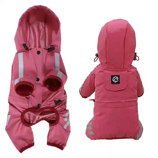 Impermeabile per cani e Maltese con cappuccio traspirante "Cloudy" by Dog Moda