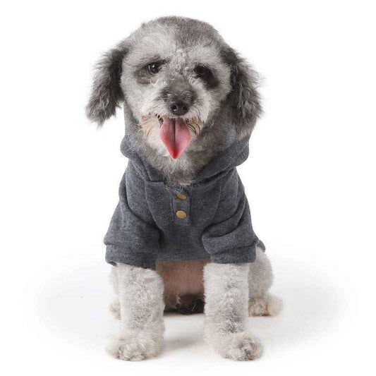Felpa per Cani con Cappuccio - Stile Elegante "Tuba" "Little Gentle Dog" by Dog Moda