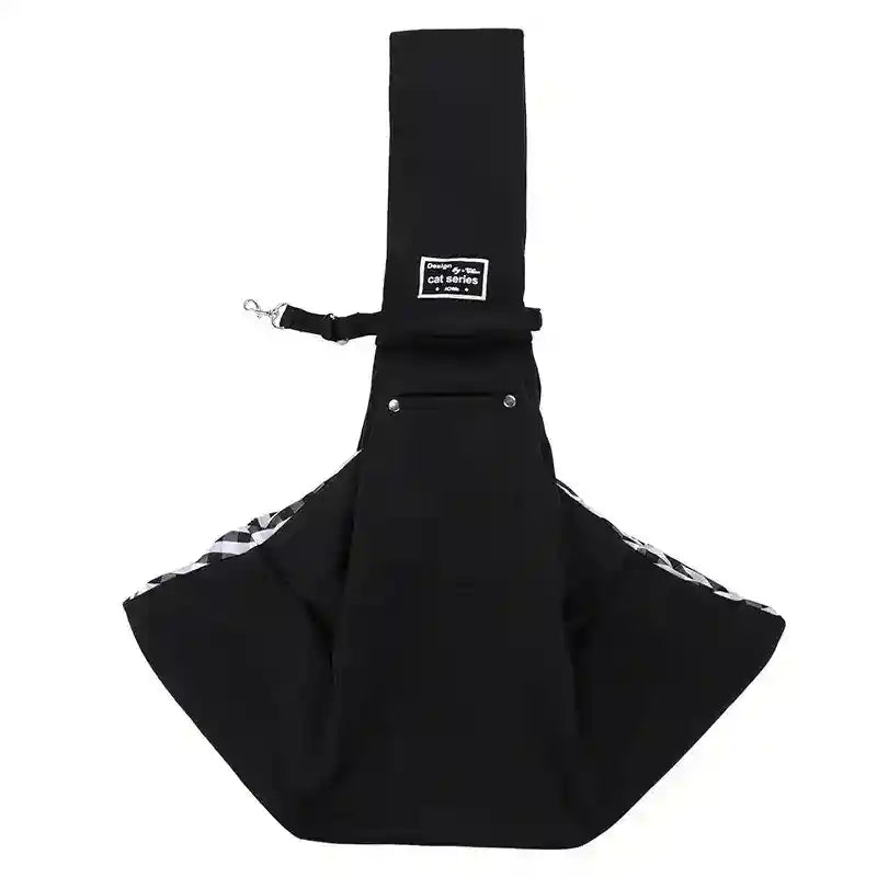 Borsa Trasportino Monospalla per Cani e Gatti con Guinzaglio di Sicurezza by Dog Moda