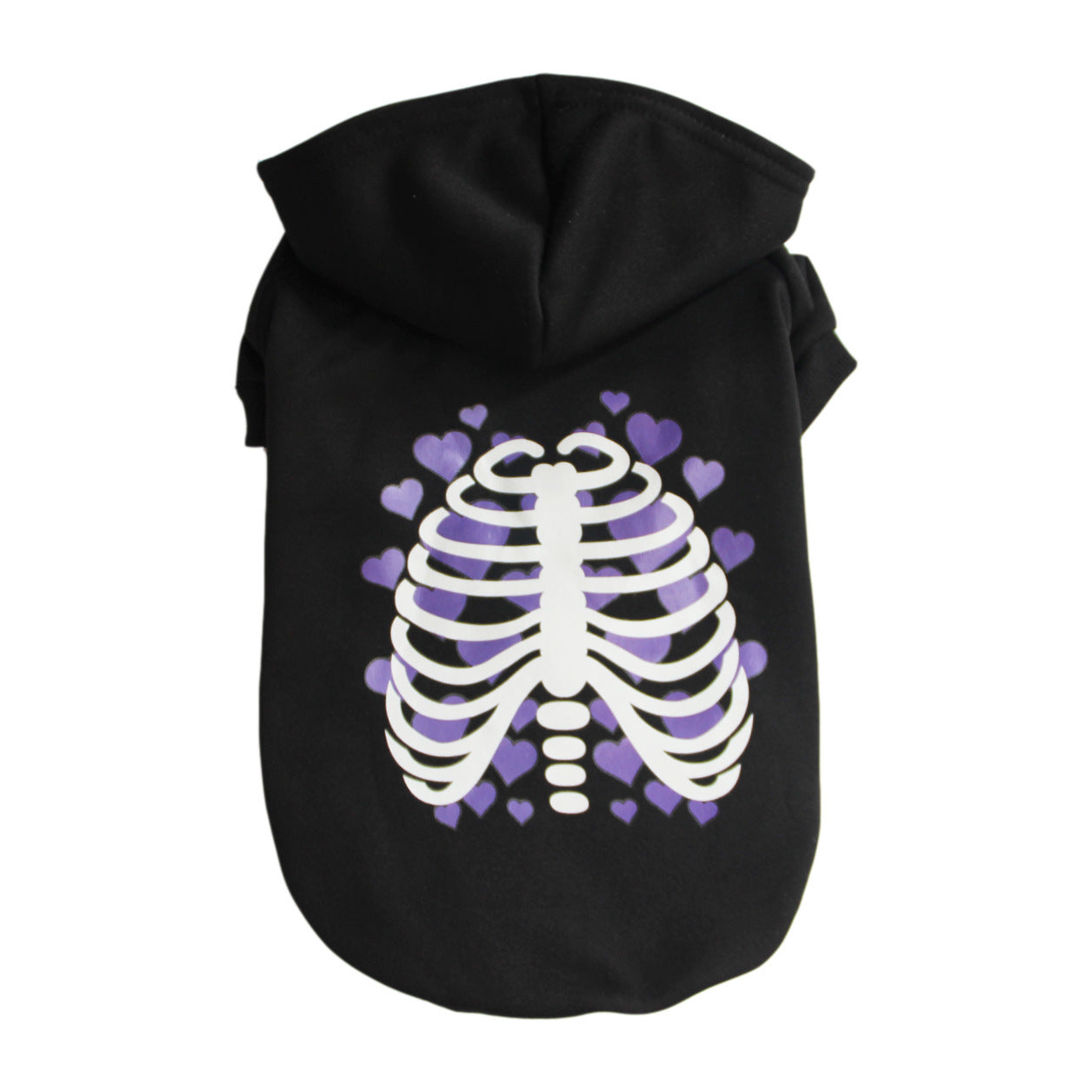 Felpe per cani spaventose "Happy Halloween"