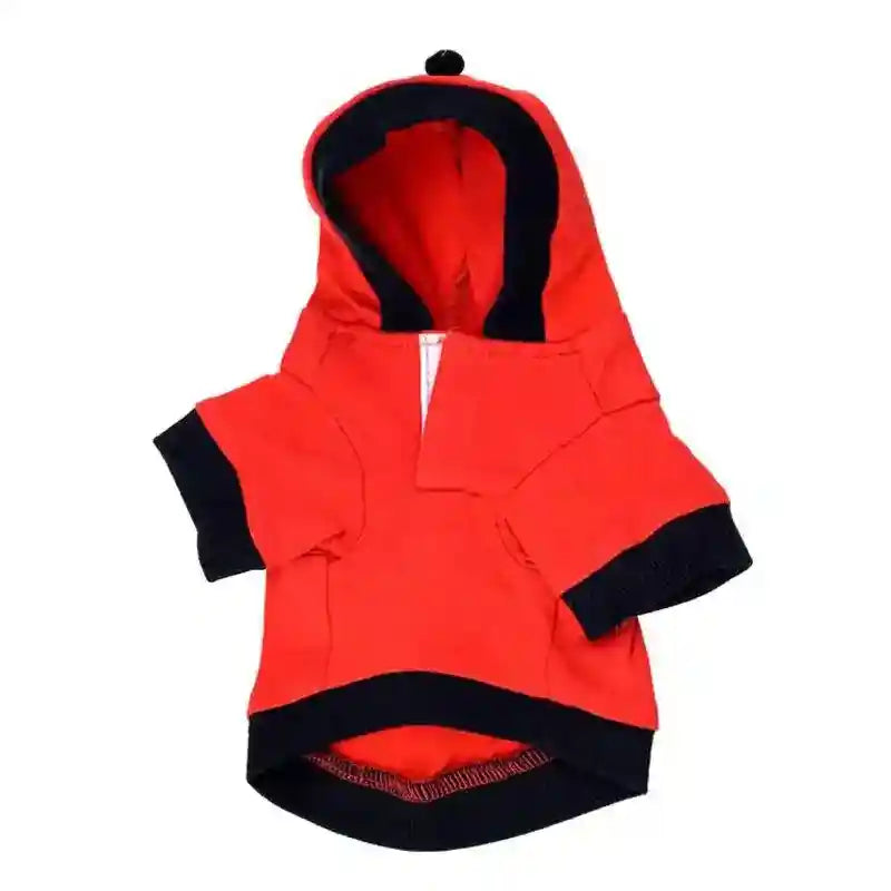 Felpa Natalizia Santa Paws per Cani con Cappuccio by Dog Moda