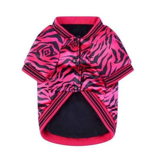 Giacca per Cani Tigrata "Savage" – Stile e Comfort per le Passeggiate Invernali by Dog Moda