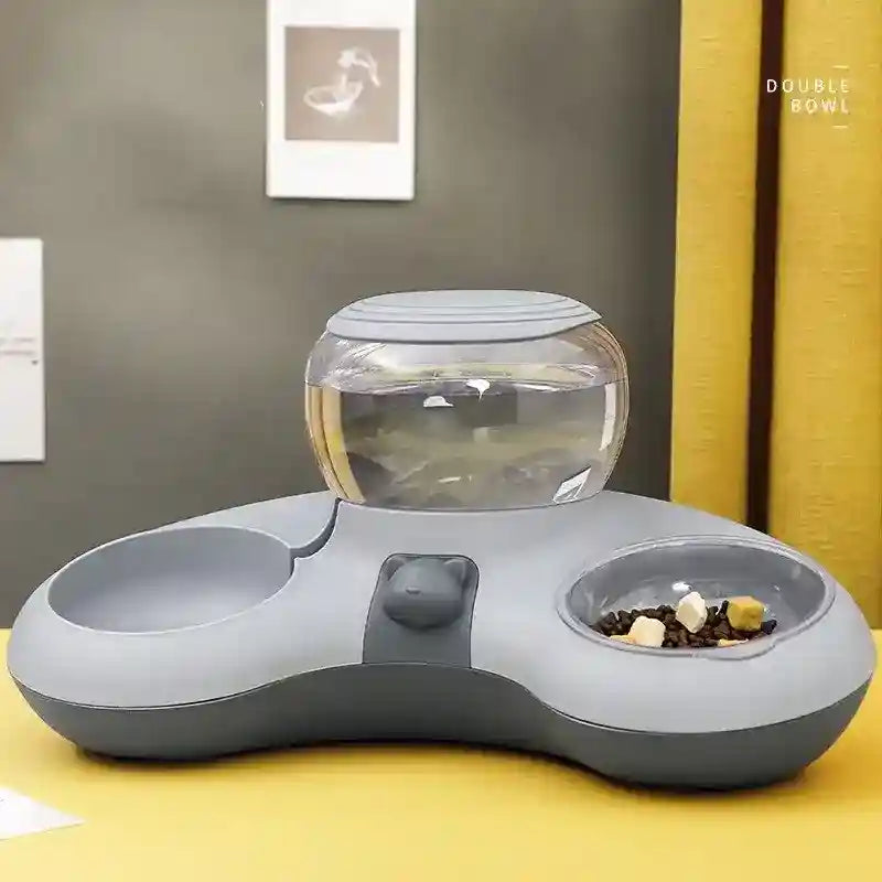 Ciotola doppia per cani di piccola taglia e gatti - Cheepet by Dog Moda