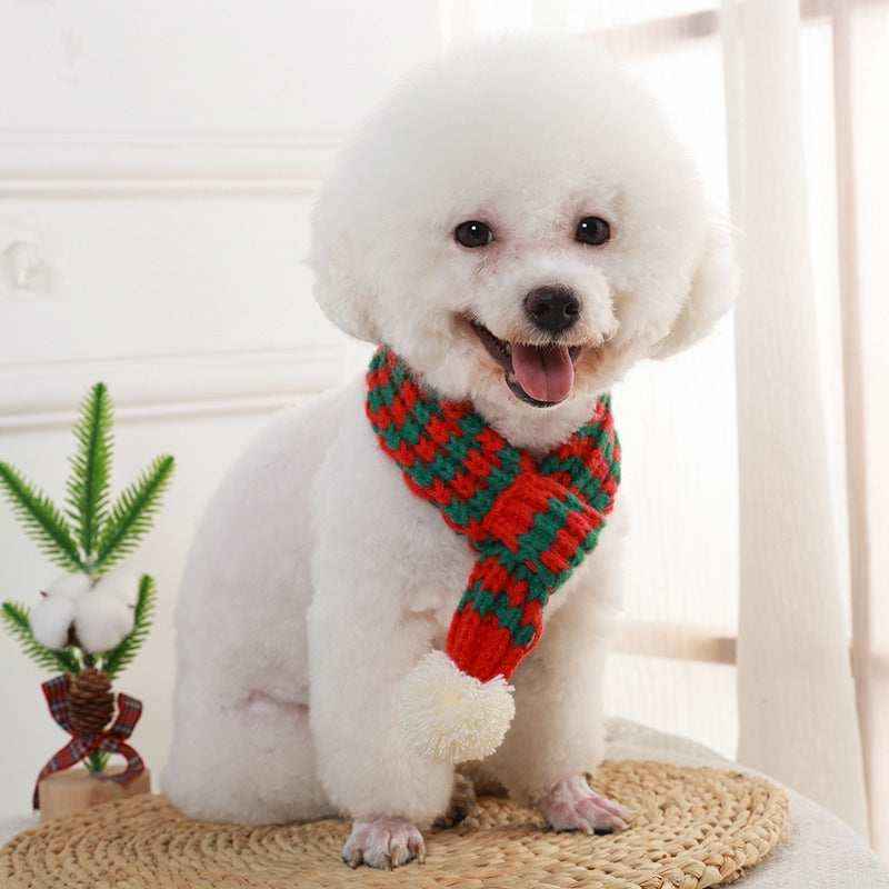 Sciarpa Natalizia per Cani e Cuccioli – Accessorio Invernale Morbido e Caldo by Dog Moda
