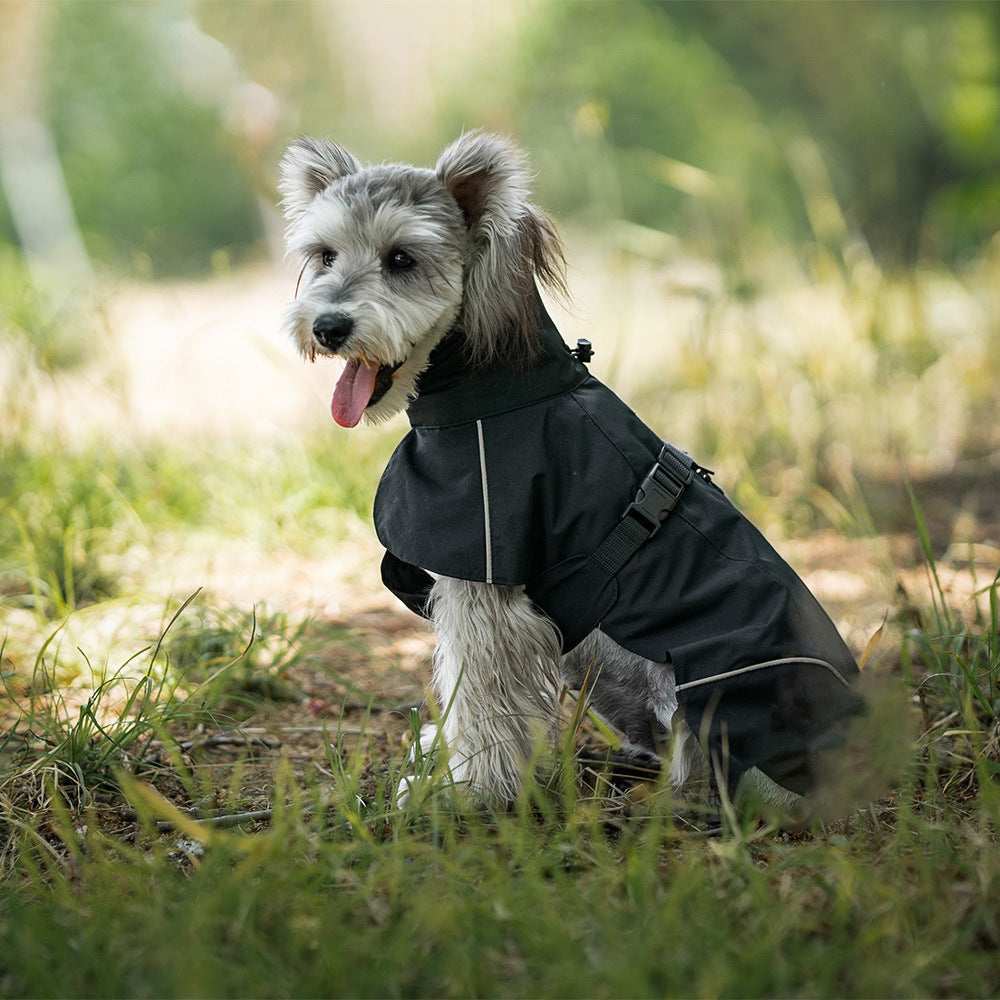 Waterproof Dog Coat Poncho – Sizes S to 3XL