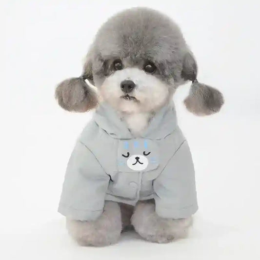 Cappottino per Cani "Trinity" con Cappuccio e Orecchie Buffe – Eleganza e Comfo by Innopet