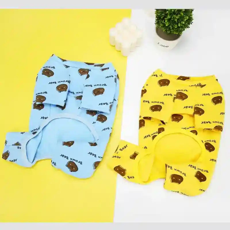 Maglietta tutina per cani "Brown Bear" by Dog Moda