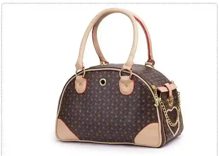 Borsa trasportino per cani in eco-pelle "Chanel" by Innopet