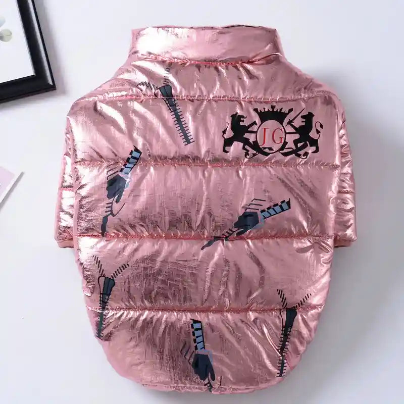 Cappotto Impermeabile Cani Bulldog Zip - Imbottito by Dog Moda