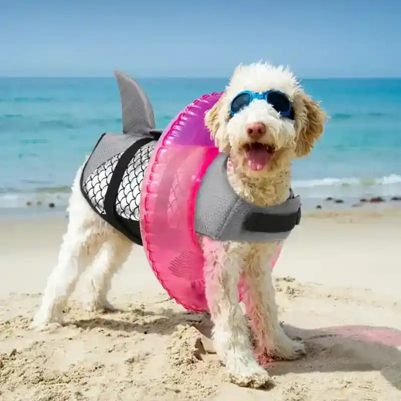 Giubbotto salvagente per cane "Shark" - Cheepet by Dog Moda