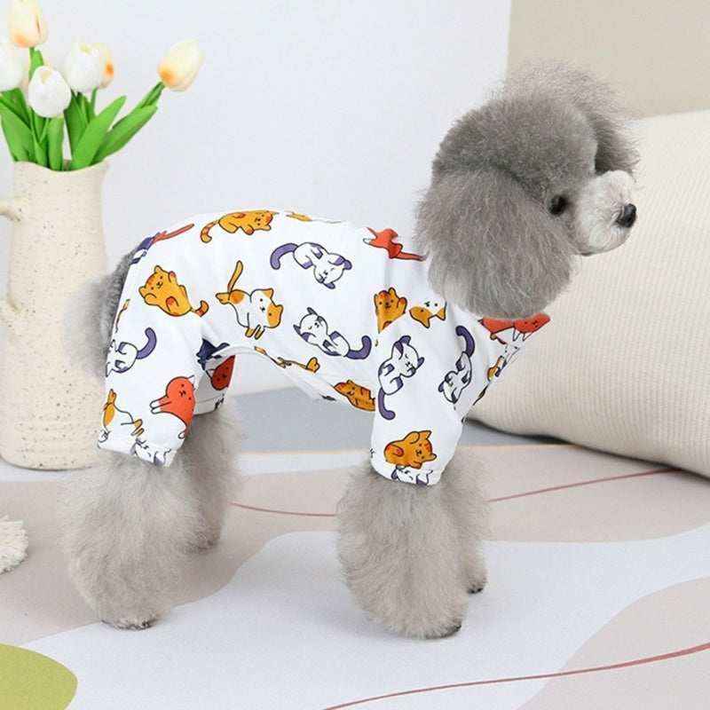 Pigiama per Cani in Stile Cartoon – Comfort e Protezione con un Tocco di Allegria by Dog Moda