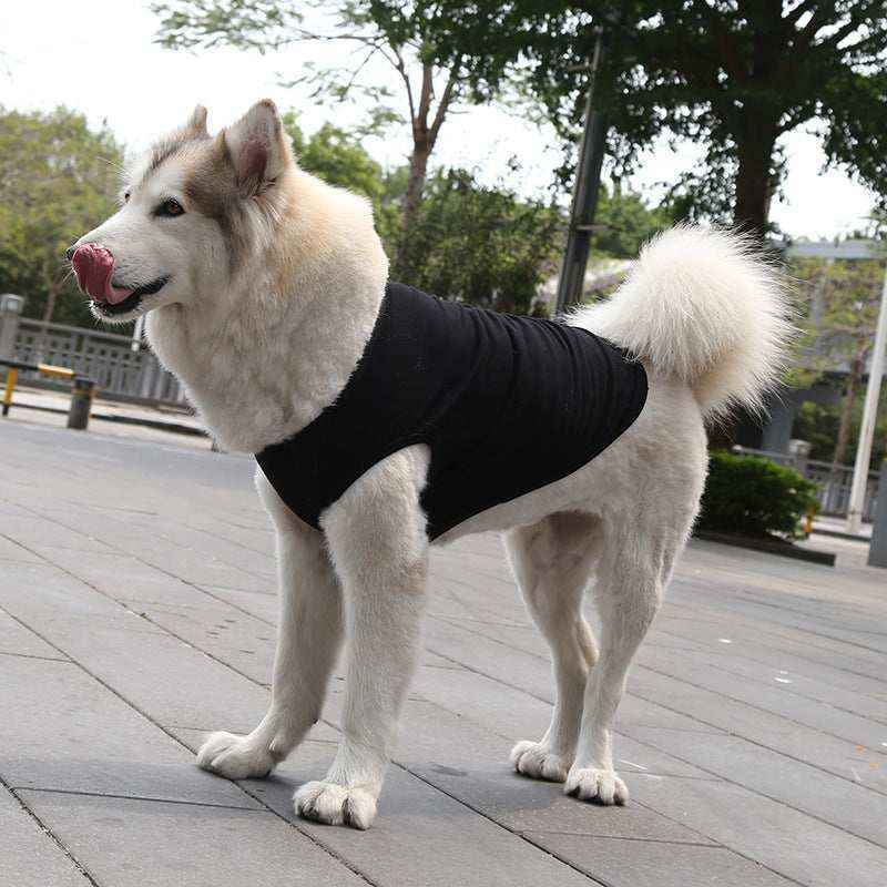 Maglietta per cani smanicata anche per cani di taglia grande "Basic" by Dog Moda