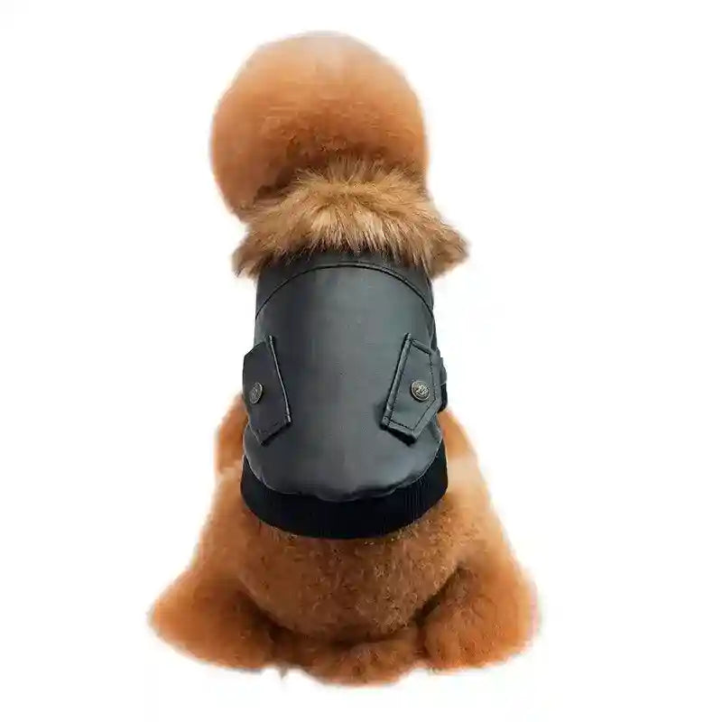 Cappottino Simil Pelle Gabrielle - Ecopelliccia e Pile by Dog Moda