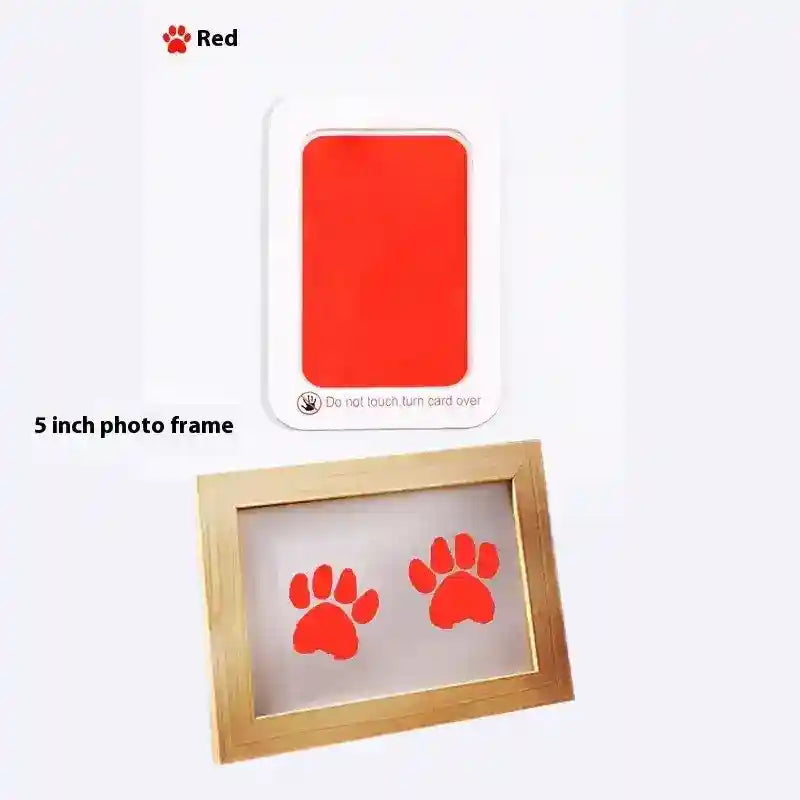 Quadretto Impronta Cane o Gatto con Kit Timbro Incluso by Dog Moda