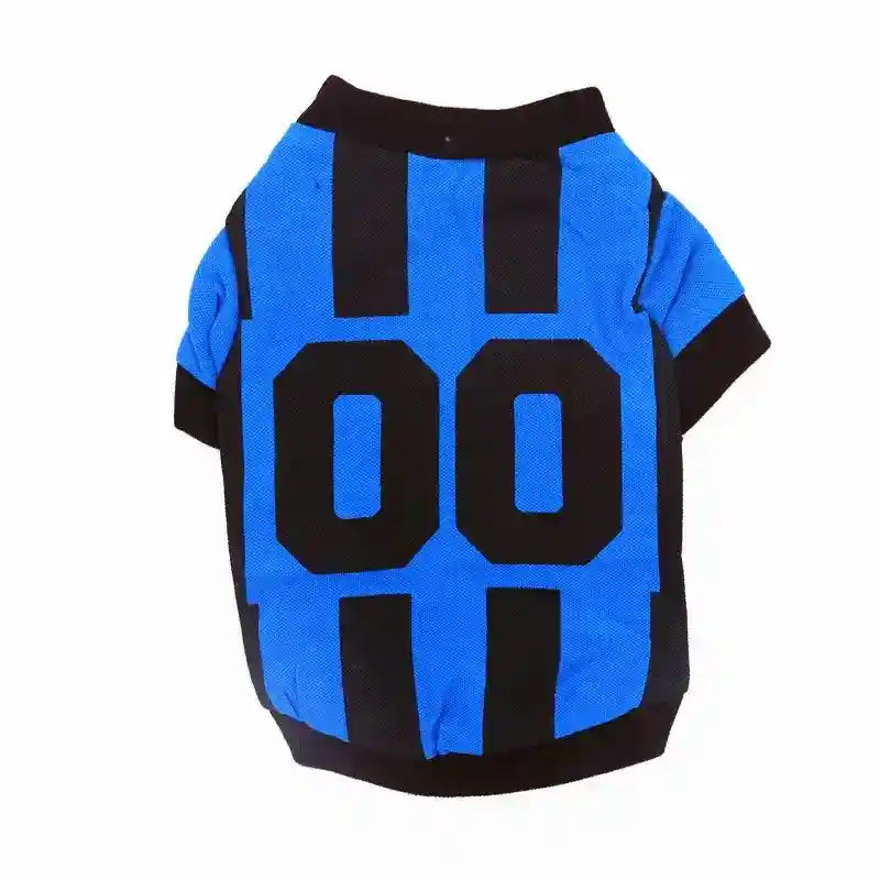 Maglietta Calcio Cani Milan Juve Inter - Tifoso Peloso by Dog Moda