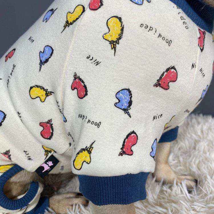 Maglietta per cani in cotone "Unicorno" - PetTrip by Dog Moda