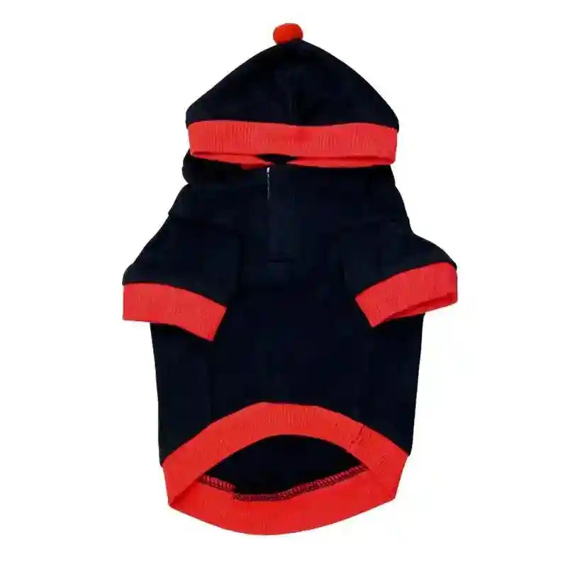 Felpa Natalizia Santa Paws per Cani con Cappuccio by Dog Moda