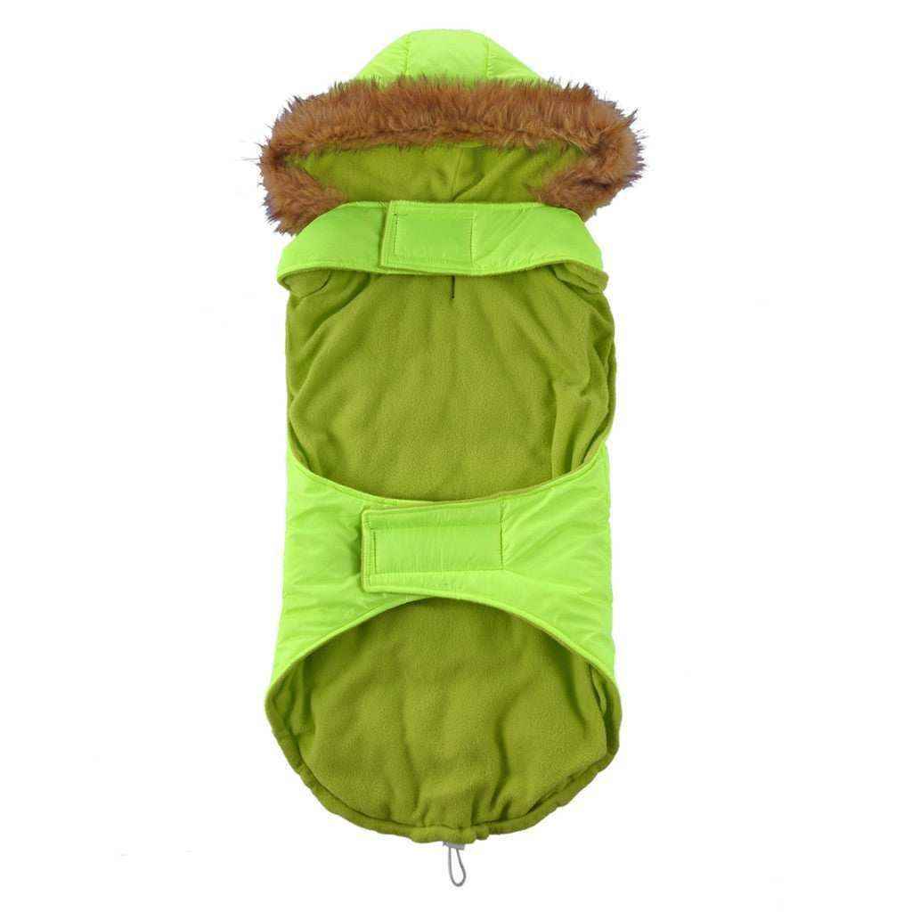Cappotto per Cani Imbottito in Pile con Cappuccio in Ecopelliccia - Eleganza e Calore per il Tuo Amico a Quattro Zampe by Dog Moda