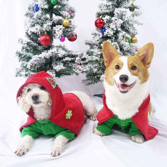 Poncho di Natale per Cani – Festivo e Accogliente by Dog Moda