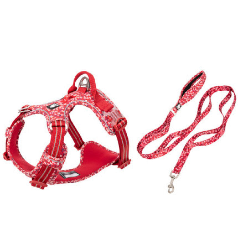Set completo guinzaglio e pettorina per cani regolabile "TrueLove"
