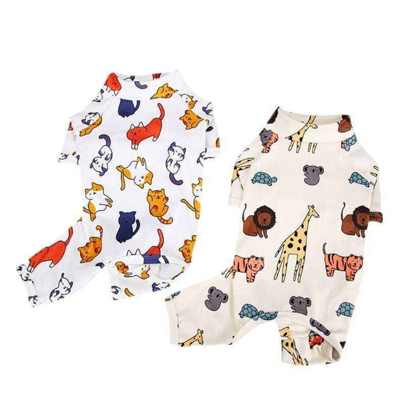 Pigiama per Cani in Stile Cartoon – Comfort e Protezione con un Tocco di Allegria by Dog Moda