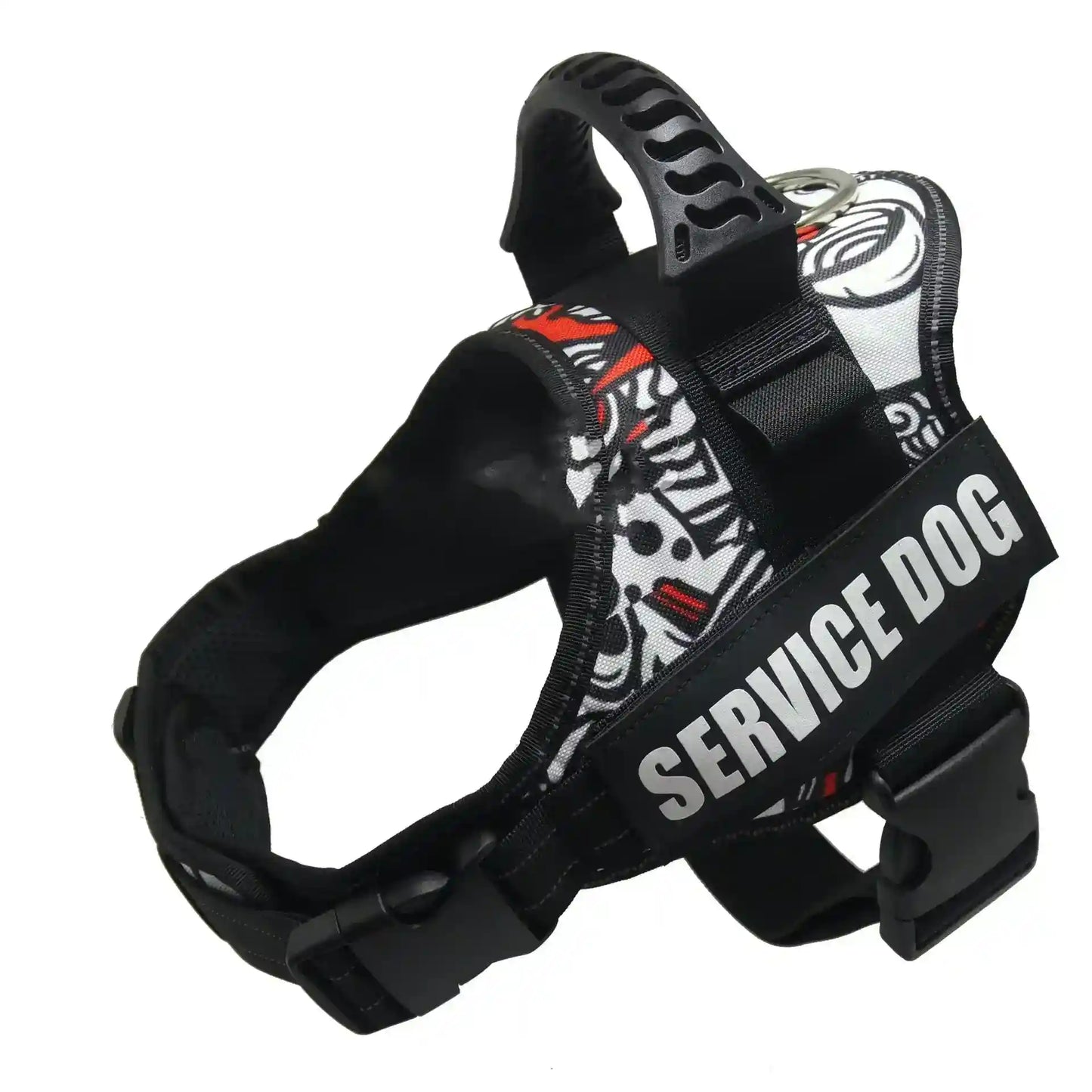 Pettorina Service Dog in Training - Maniglione Gomma by Dog Moda