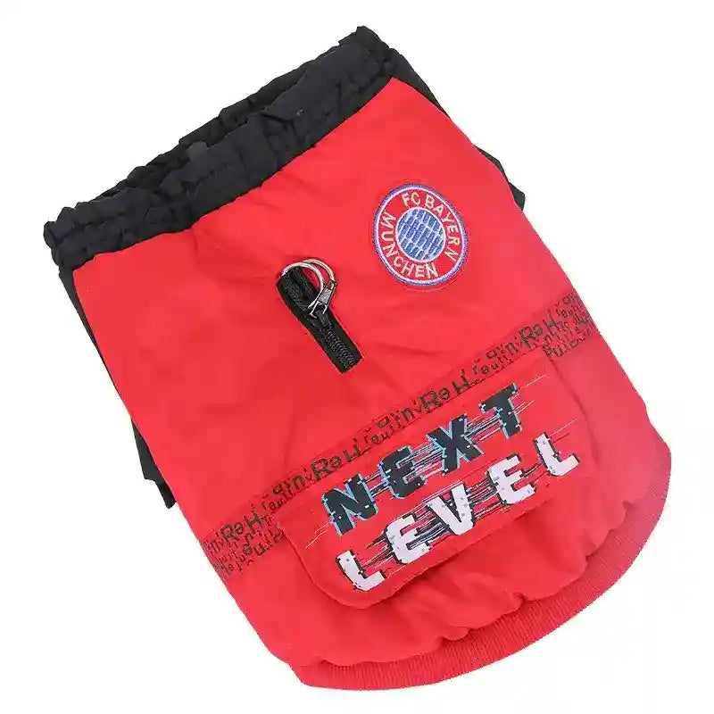 Giacca Rossa per Cani con Anelli "Next Level" by Dog Moda