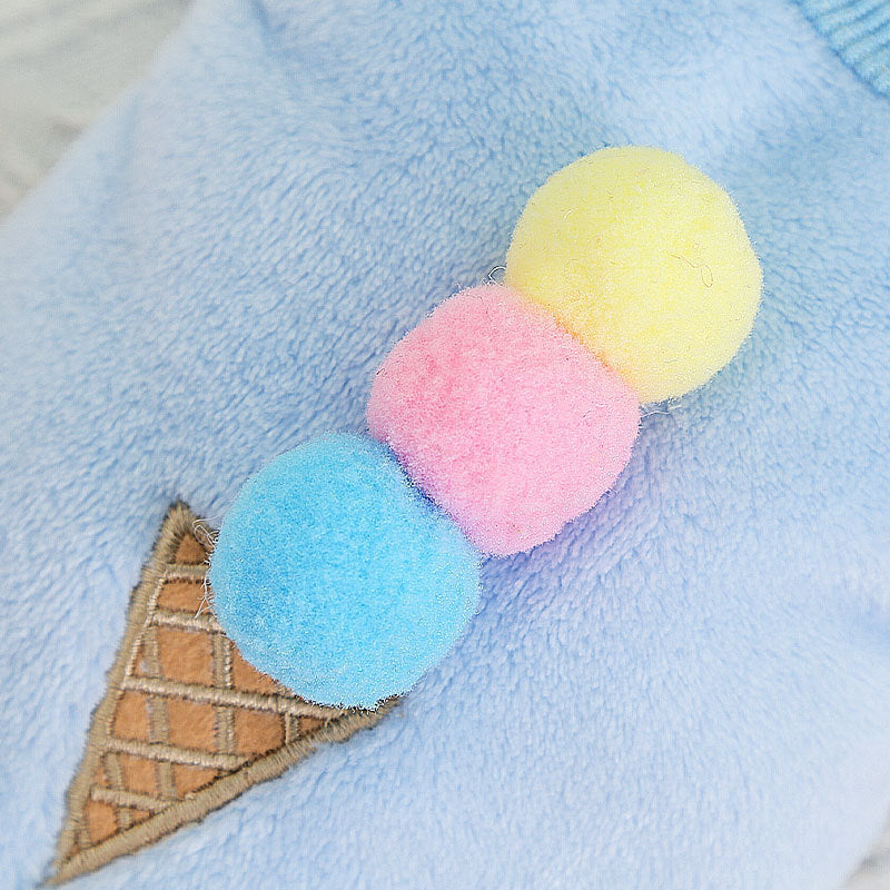 Oreste Fleece Dog Dress | Sleeveless, Unique Patterns