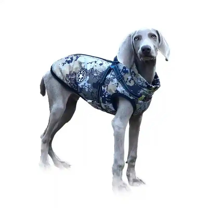 Giacca Impermeabile per Cani con Pettorina Integrata Forest by Dog Moda