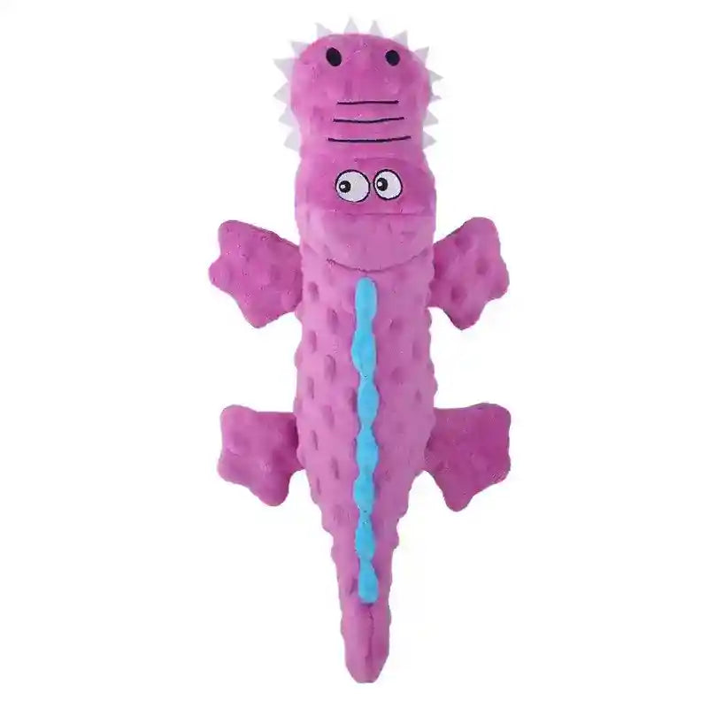Gioco per Cani in Peluche "Coccodrillo" – Morbido e con Suono by Dog Moda