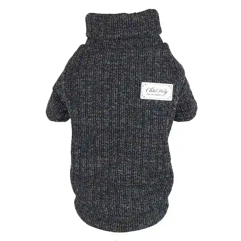 Maglione per Cani "Chic Dog" con Collo Alto Elasticizzato by Dog Moda