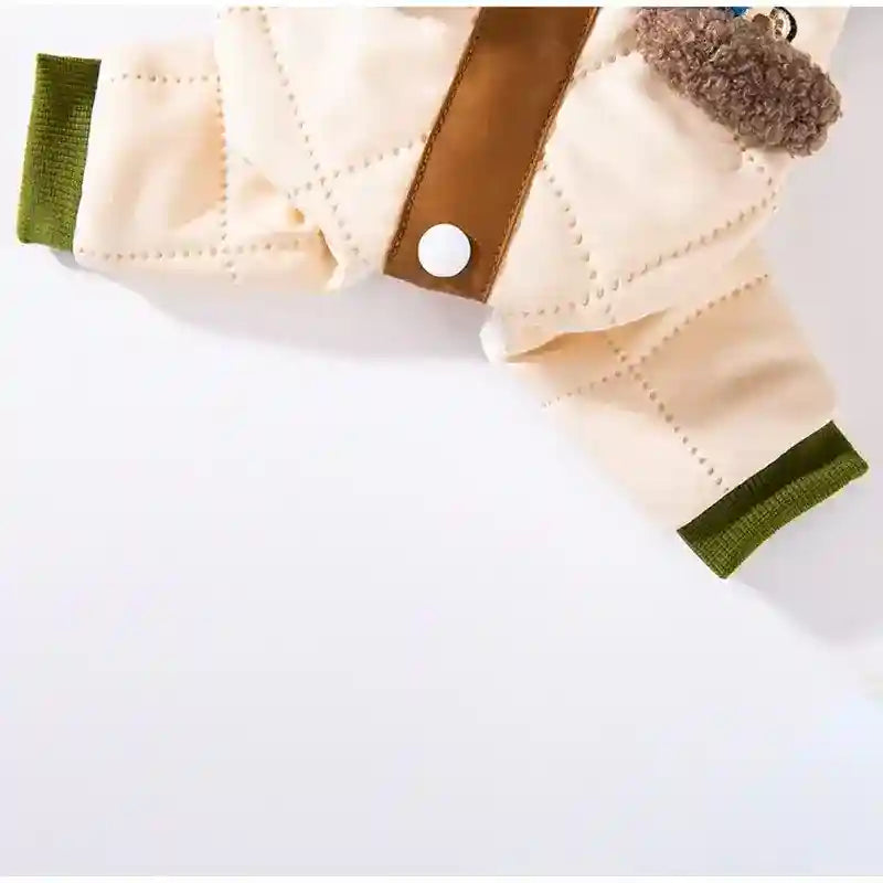 Cappotto Adorable Trapuntato con Anello Pettorina - XS-XXL by Dog Moda