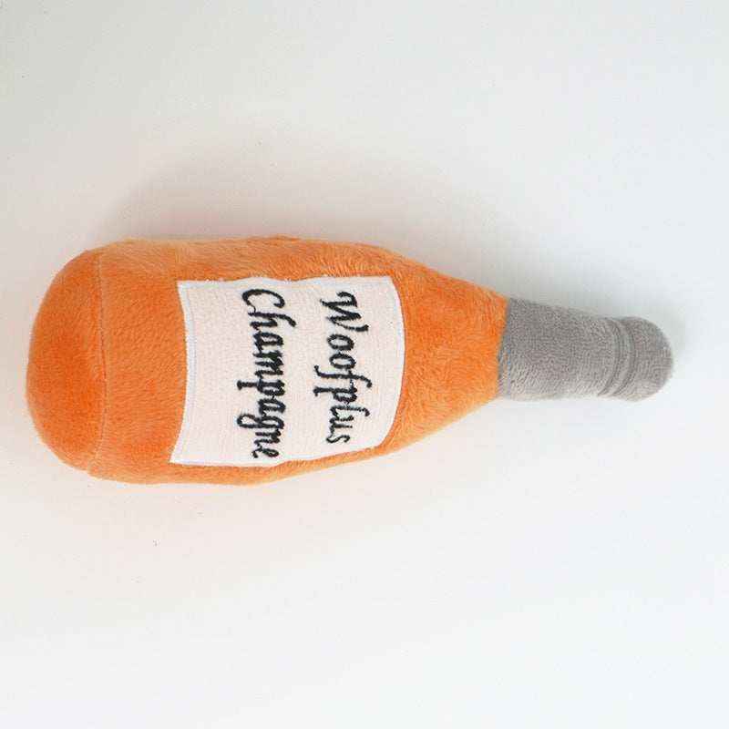 Gioco per Cani in Peluche – Bottiglie e Profumi Morbidi per Taglia Piccola by null