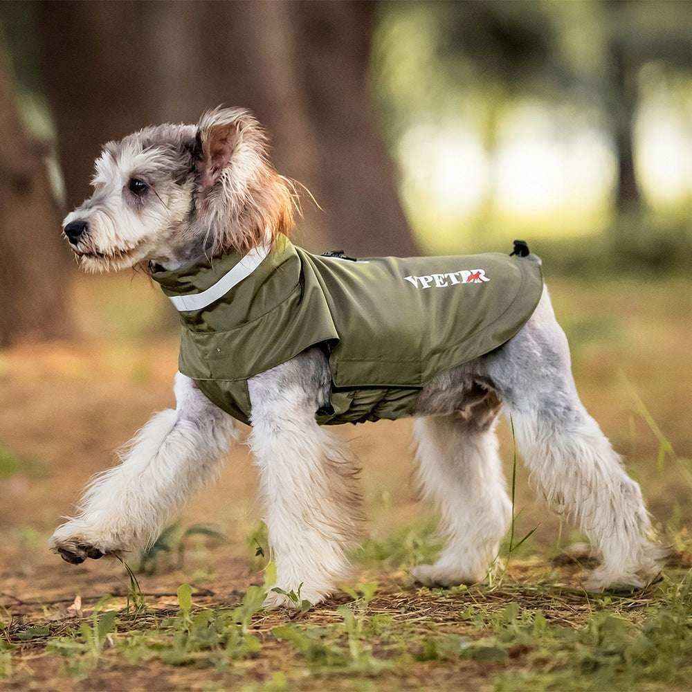 Impermeabile smanicato riflettente per cani Vpeter – S a 3XL