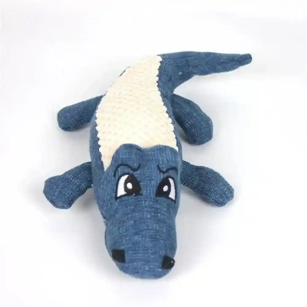 Giocattolo per Cani in Peluche Resistente ai Morsi Croccodino by Dog Moda