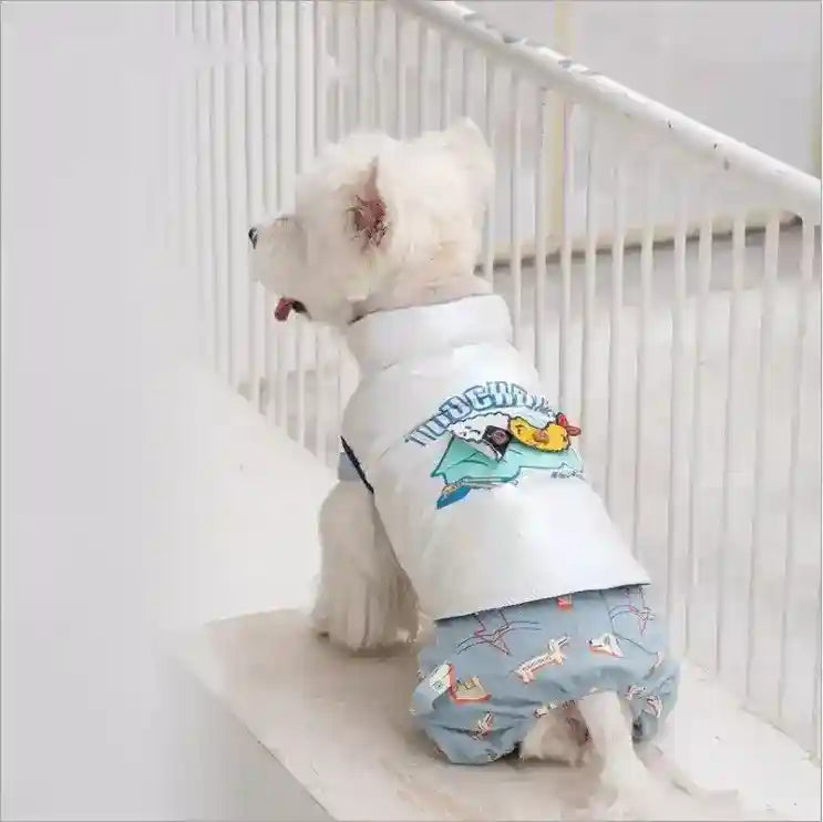 Cappottino Impermeabile Double Face Rice per Cani e Gatti by Dog Moda