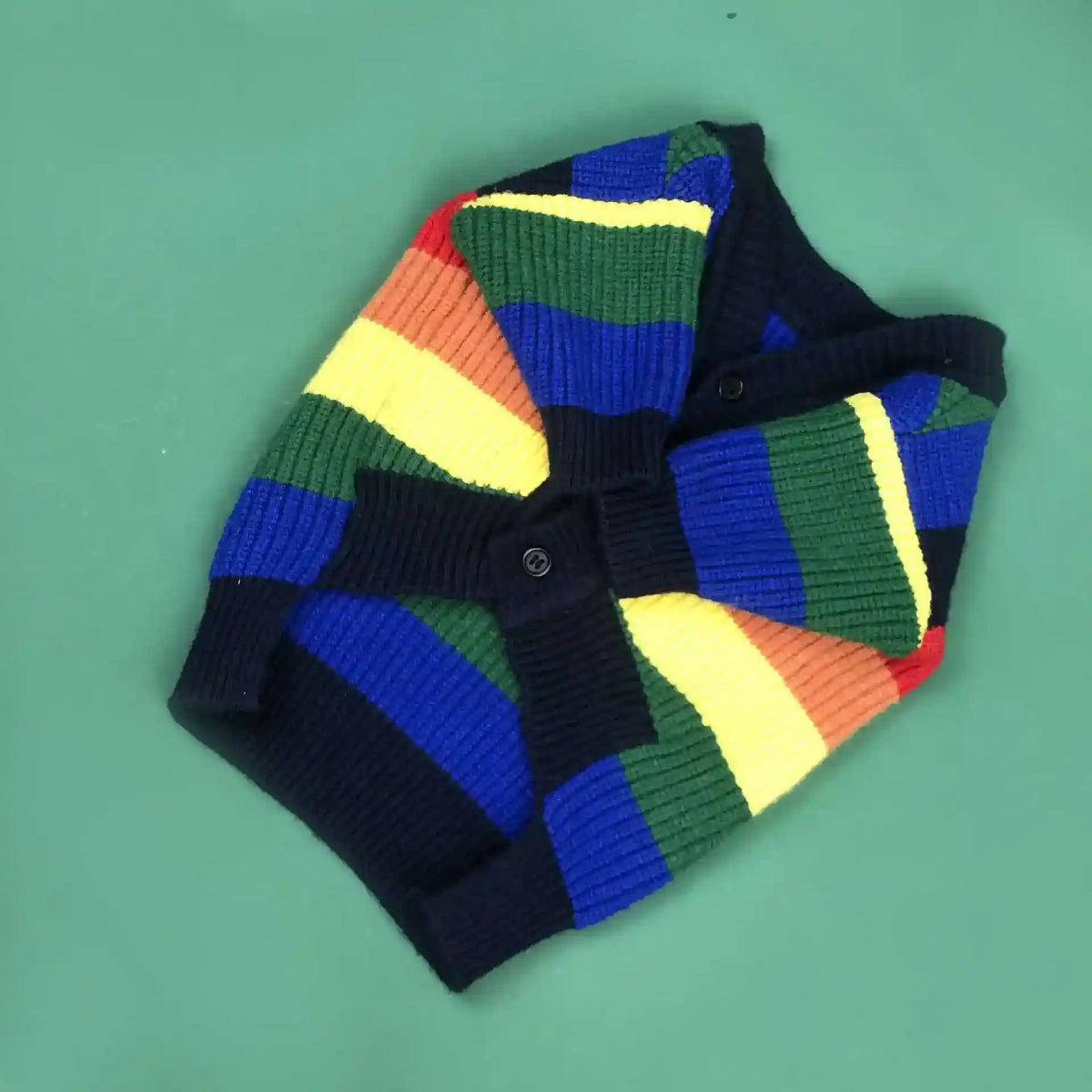 Maglione per Cani "Arcobaleno" – Morbido, Colorato e Super Trendy by Dog Moda