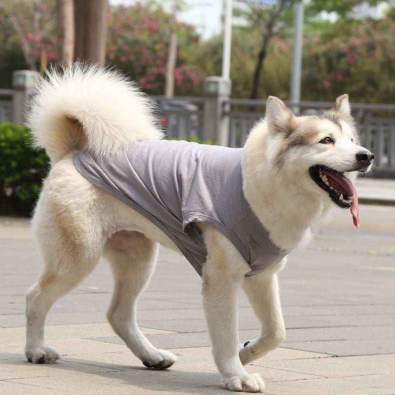 Maglietta per cani smanicata anche per cani di taglia grande "Basic" by Dog Moda