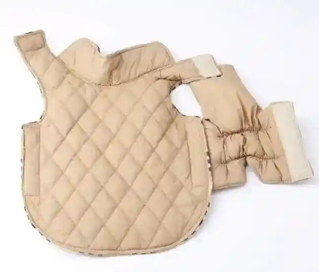 Cappotto per Cani Smanicato per Labrador Golden Retriver - Modello "Tartan" - Dog Moda