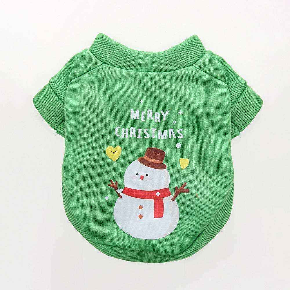 Felpa Natale per Cani | Maglia Calda con Stampa Festiva | Dogmoda