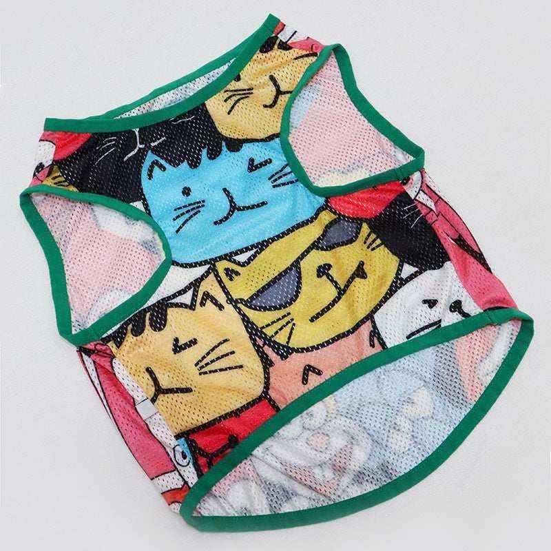 Canottiera per cani "Cats!" – Stile, comfort e allegria per il tuo amico a quattro zampe by Dog Moda