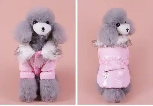 Piumino "Avignone" per Barboncino, Impermeabile e Caldo con Dettagli Chic by Dog Moda