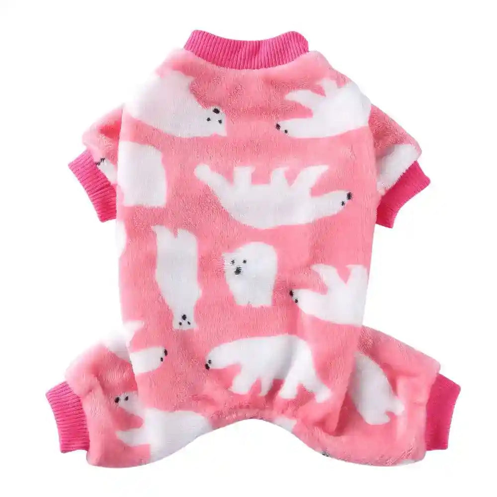 Tutina in pile per Chihuahua e Pinscher "Margot "| Tante Fantasie by Dog Moda