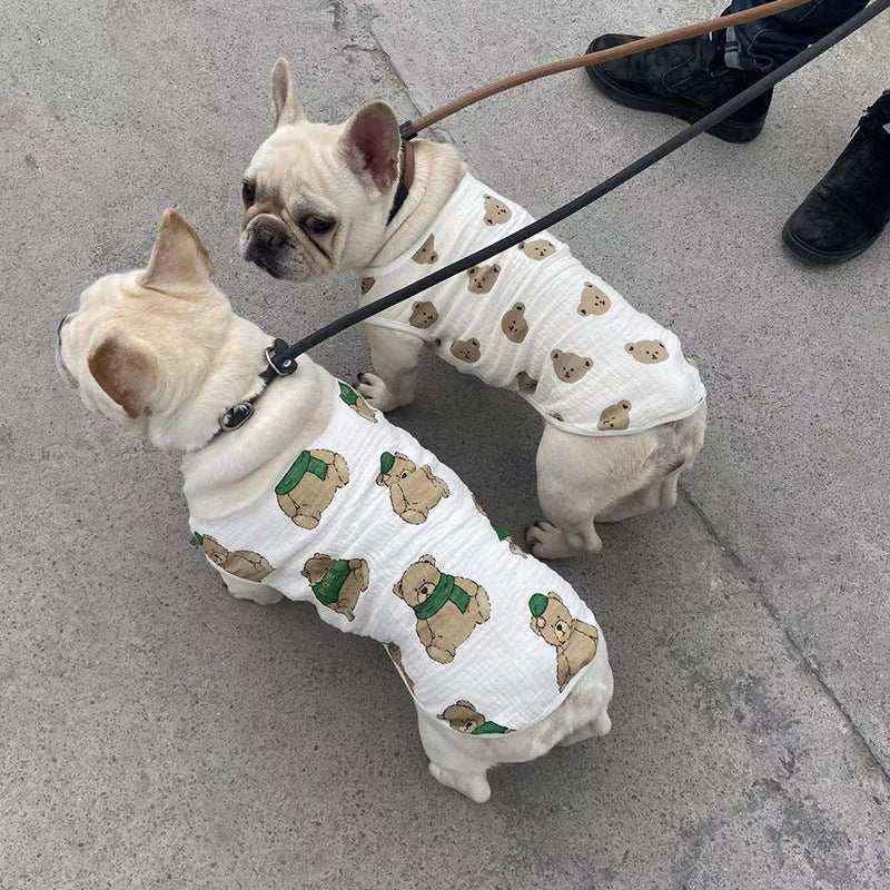 Maglia in Cotone per Bulldog Francese - Dog Moda