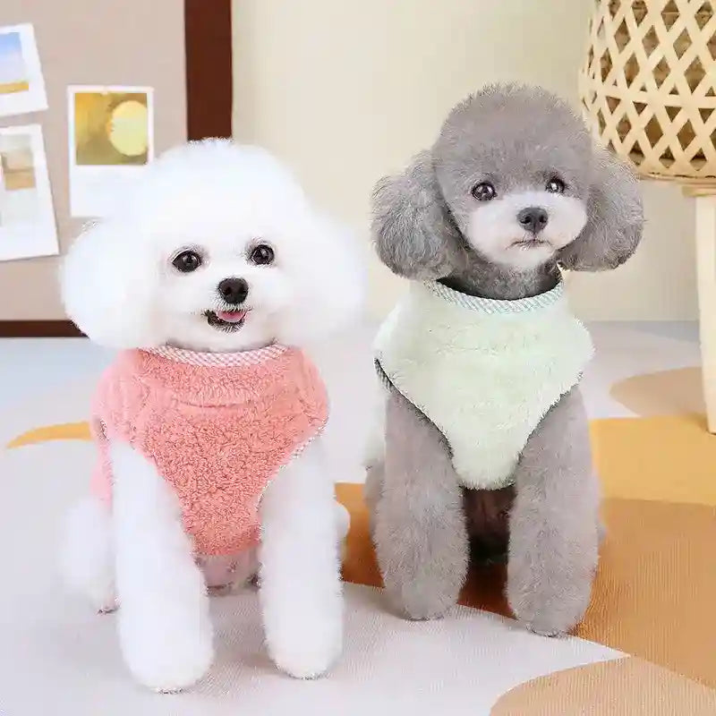 Cappotto Effidog Cani - Pile Smanicato con Zip by Dog Moda