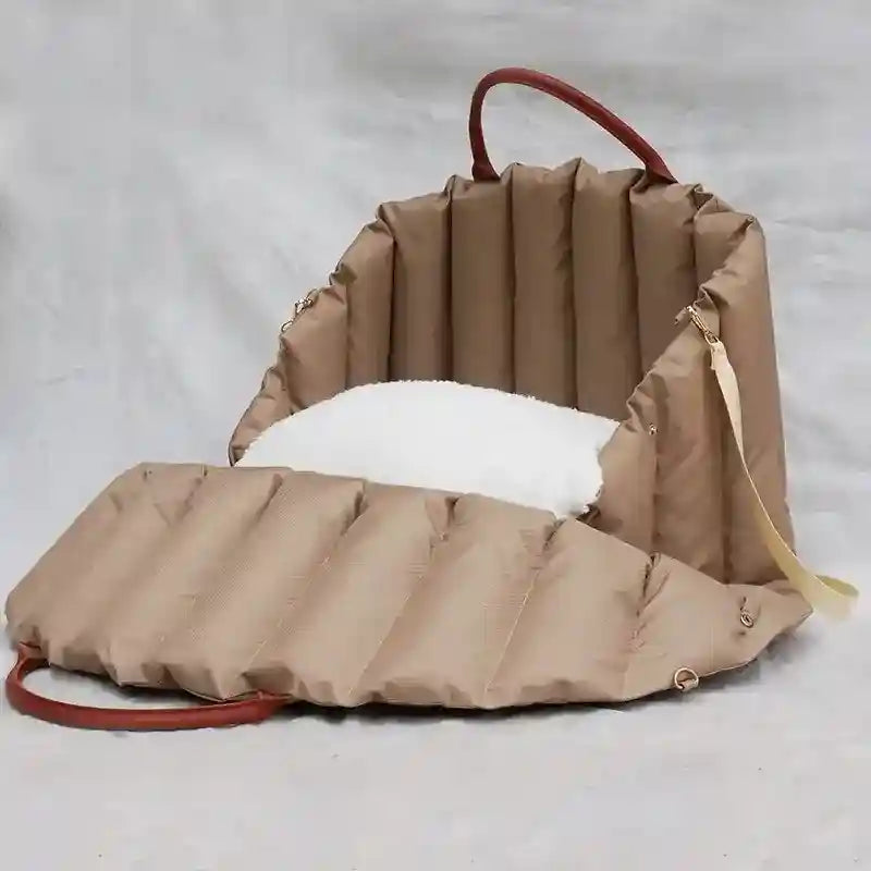 Borsa Trasportino per Cani e Gatti "Elegant" con Manici Lunghi e Tracolla by Dog Moda