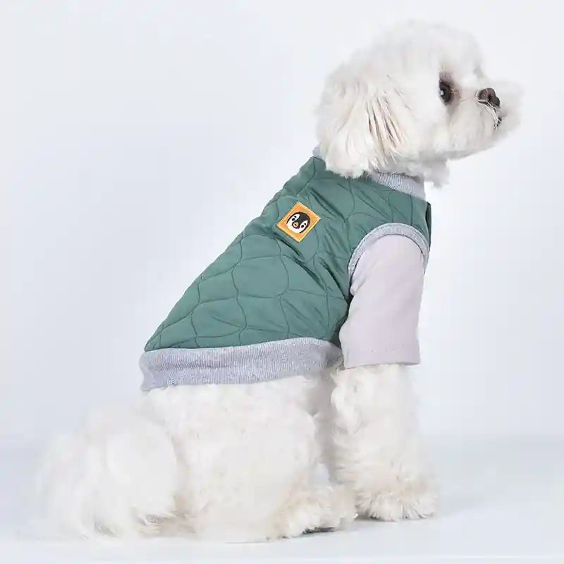 Cappotto Smanicato Cani Daru - Trapuntato a Rombi by Dog Moda